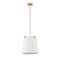 Z-Lite Weston Pendant, 3-Light, 13 In.W x 13 In.H, Modern Gold/Cream 3502P13-MGLD - alternate 8